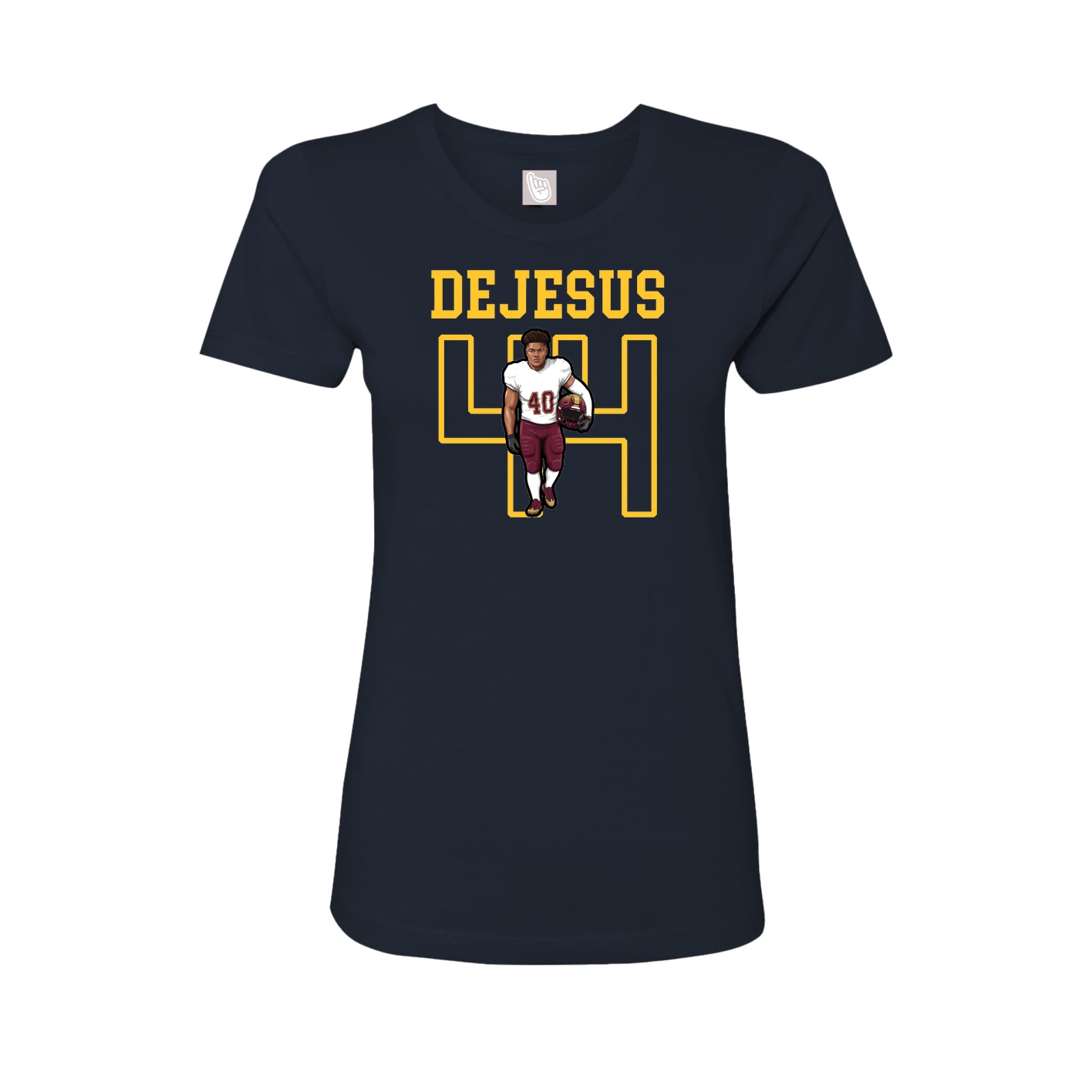 Fitted Women's Tee — Shirsey in Navy