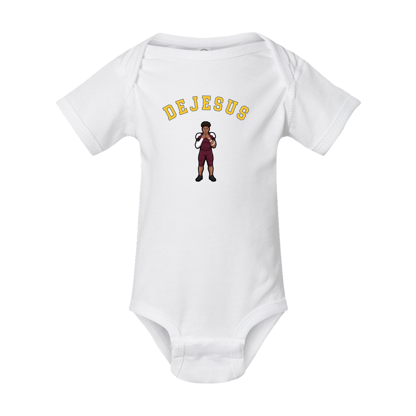Baby Onesie — Shirsey Arch in White