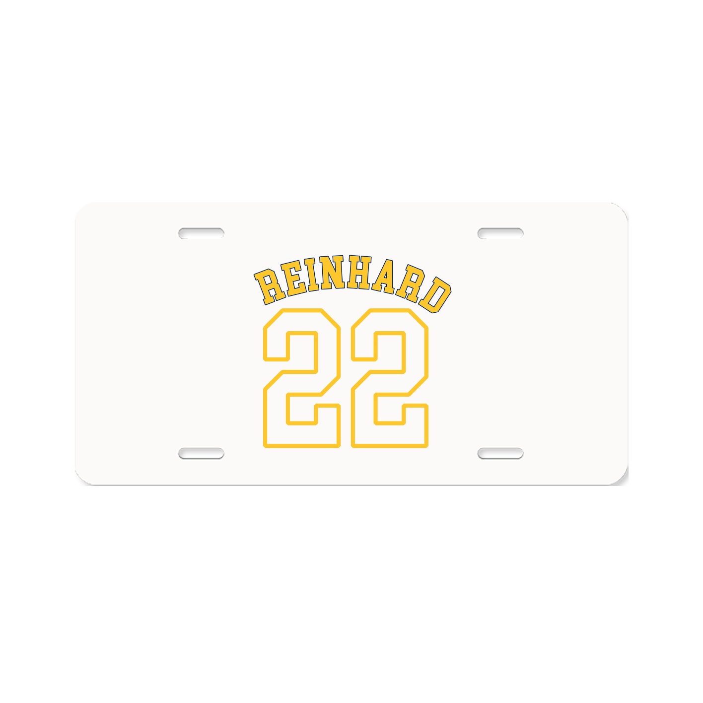 License Plate — Shirsey Arch in Classic