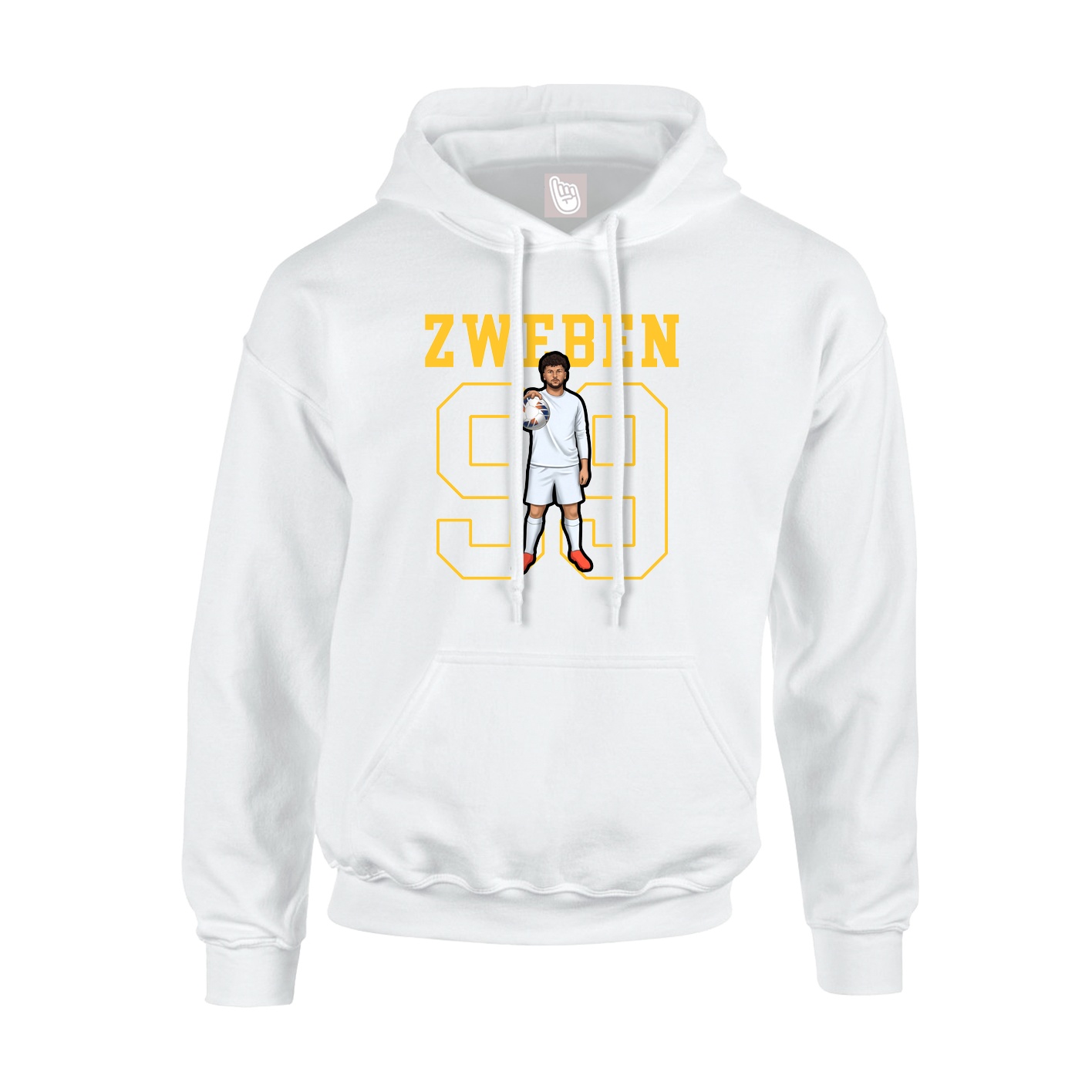 Youth Hoodie — Shirsey in White