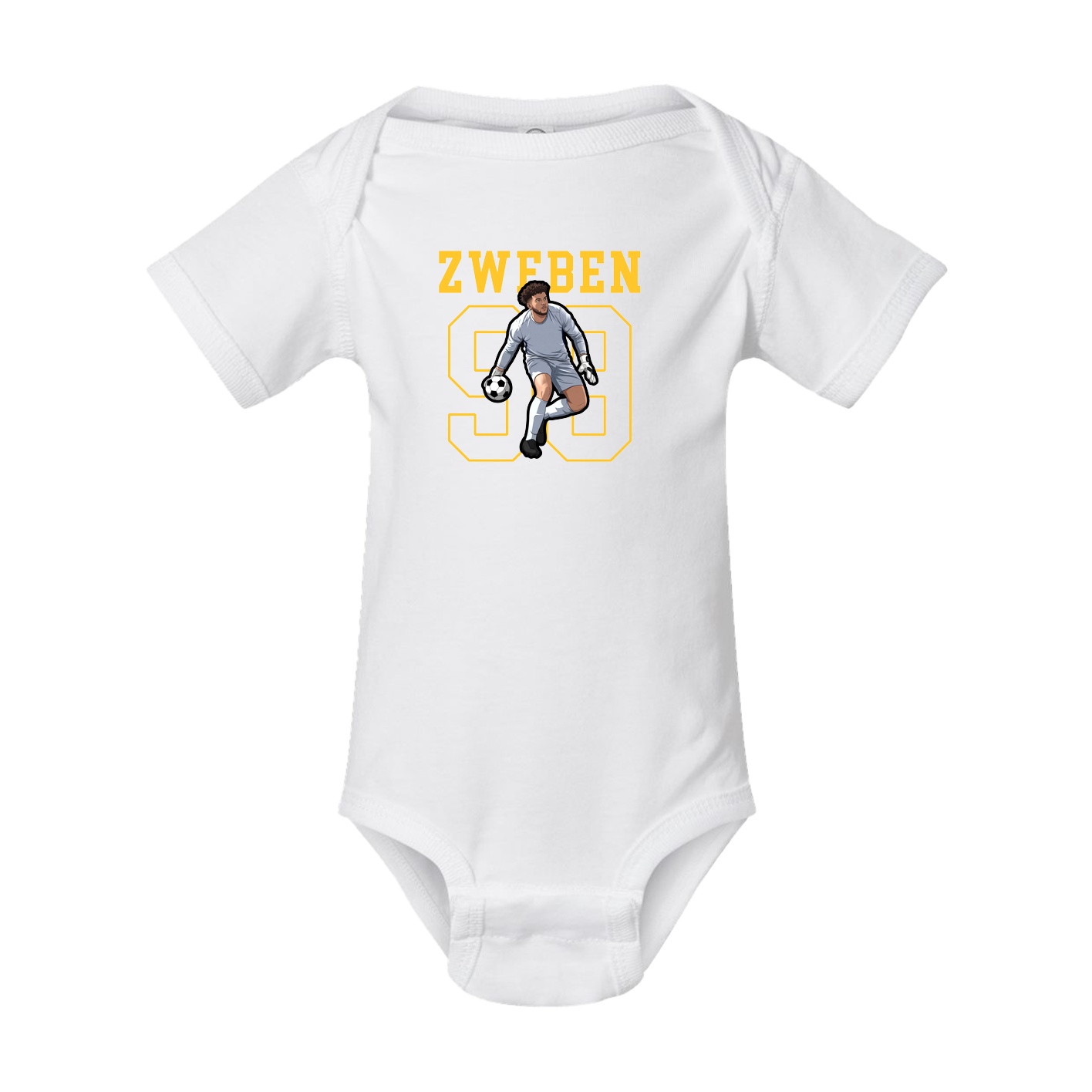 Baby Onesie — Shirsey in White