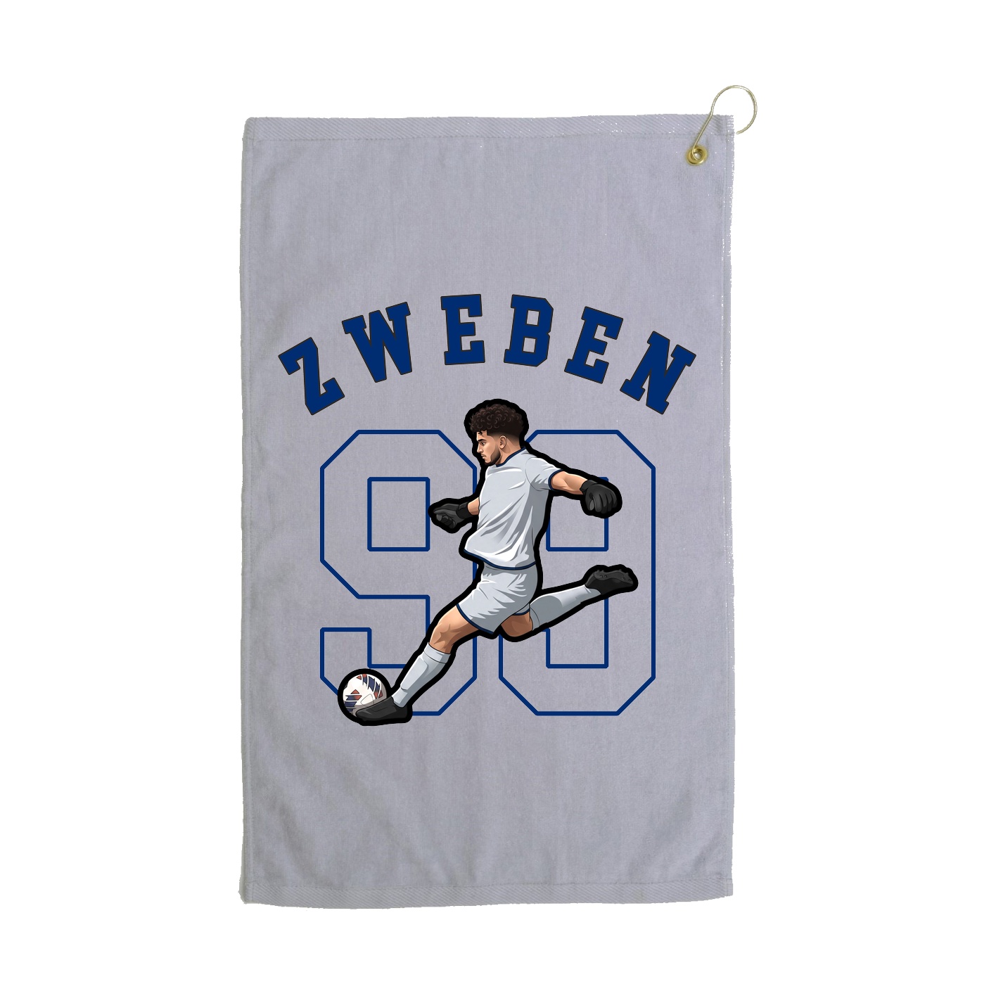 Golf Towel — Shirsey Arch in Grey