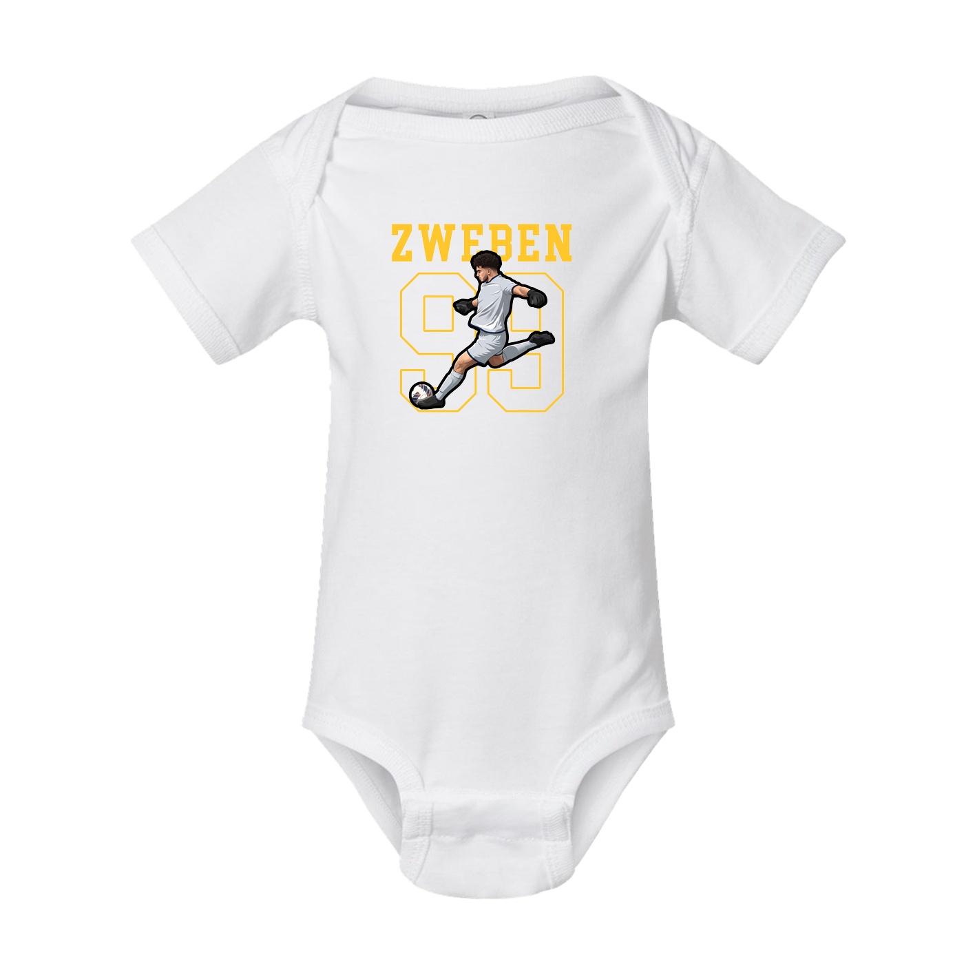 Baby Onesie — Shirsey in White