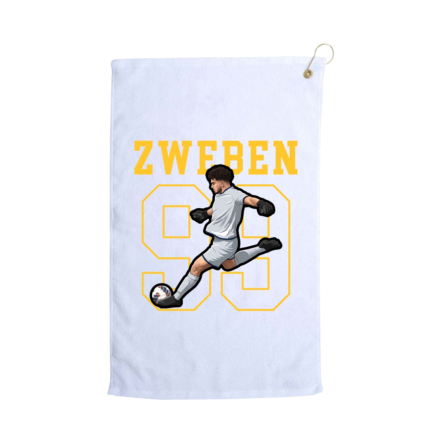 Golf Towel — Shirsey in White