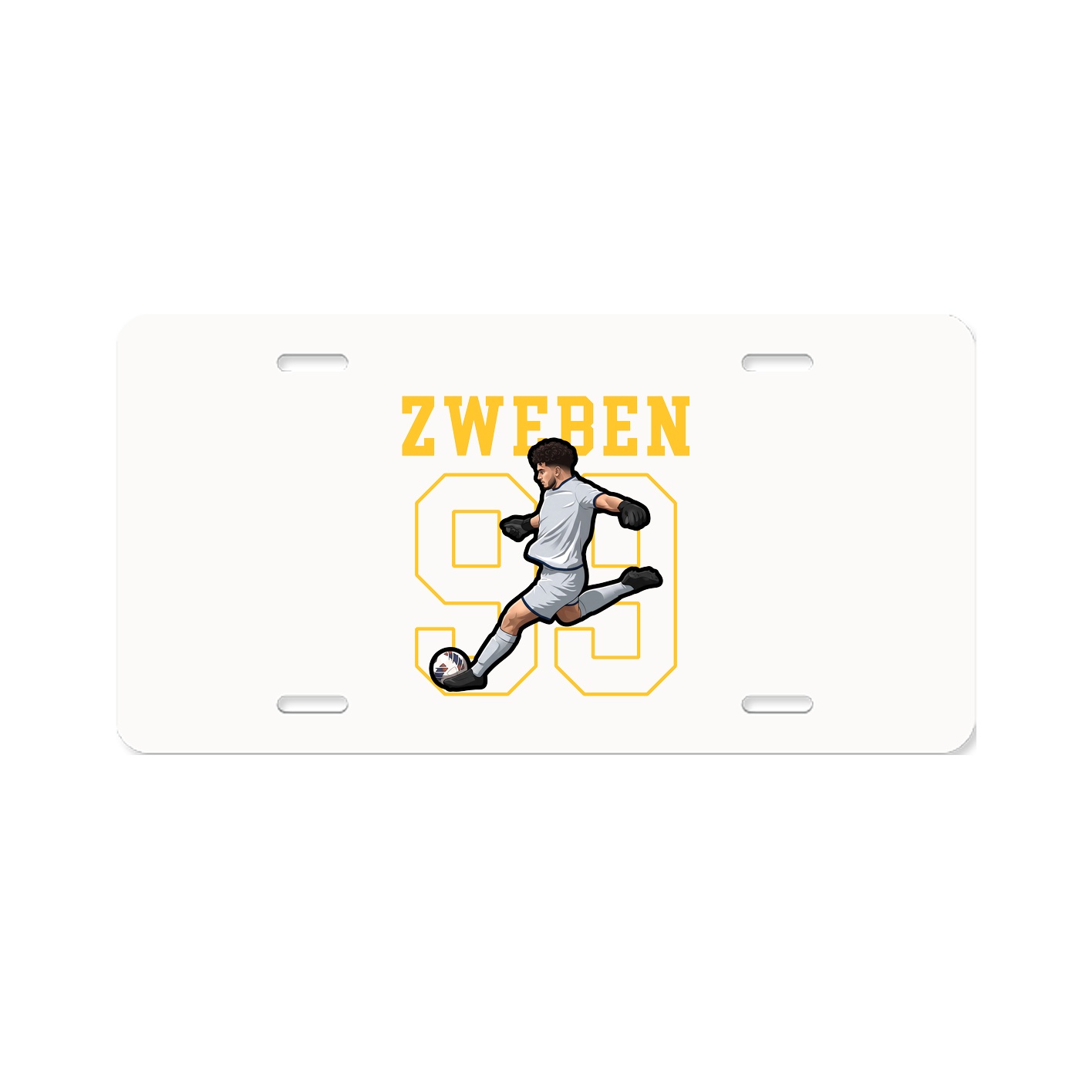 License Plate — Shirsey in Classic
