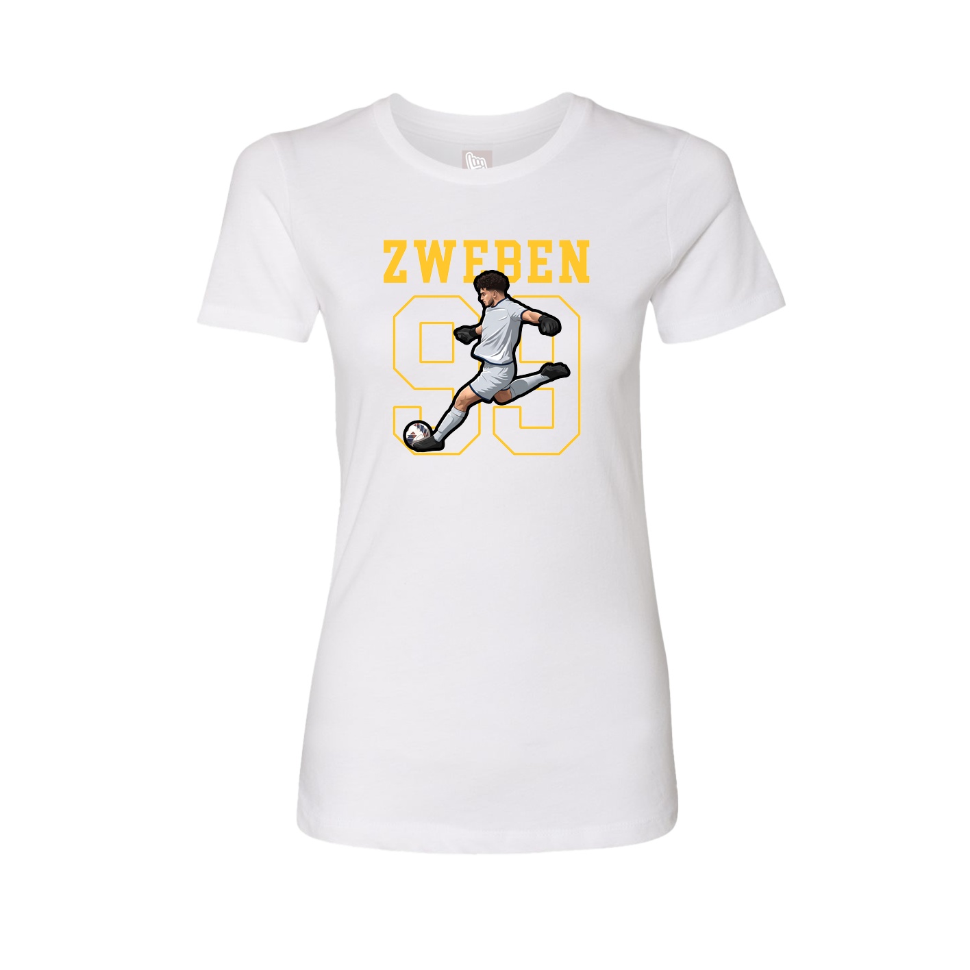 Fitted Women's Tee — Shirsey in White
