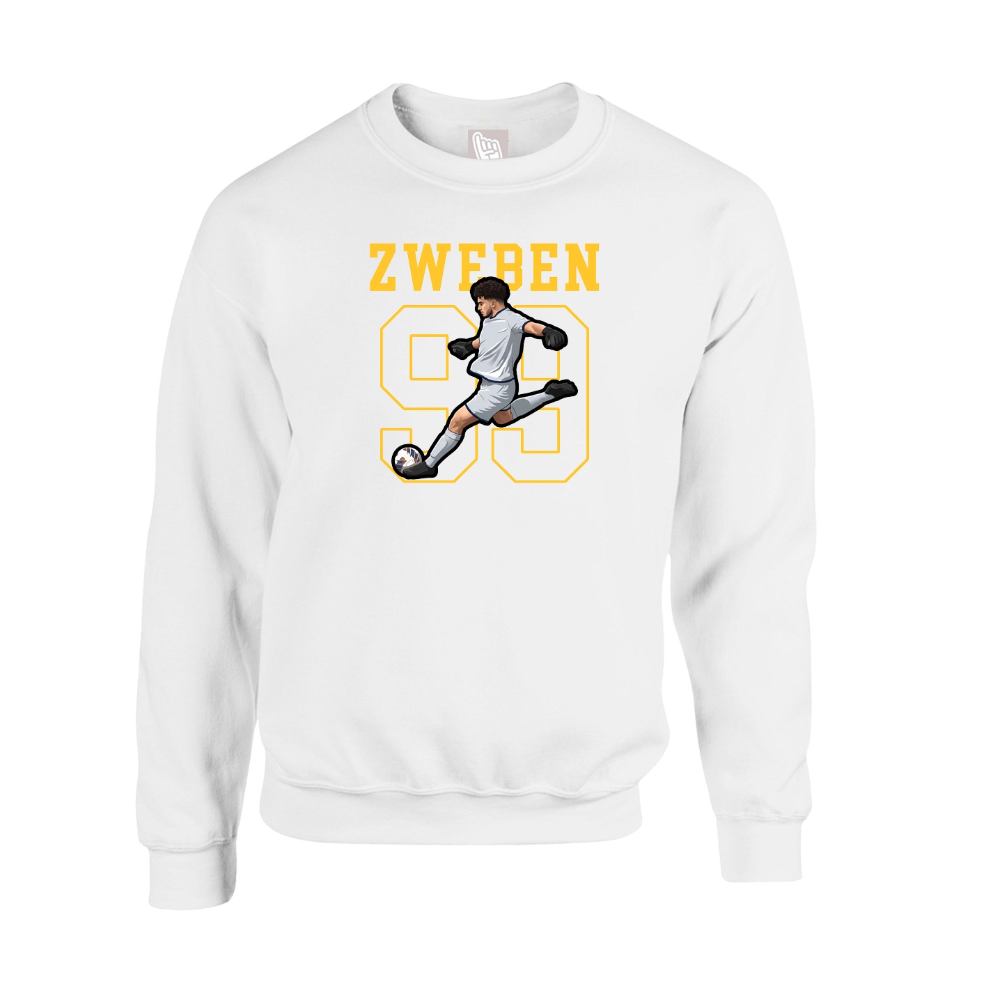 Fleece Crew — Shirsey in White
