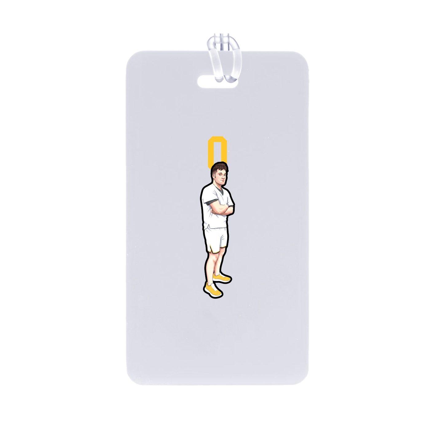 Bag Tag — Number Top in Classic