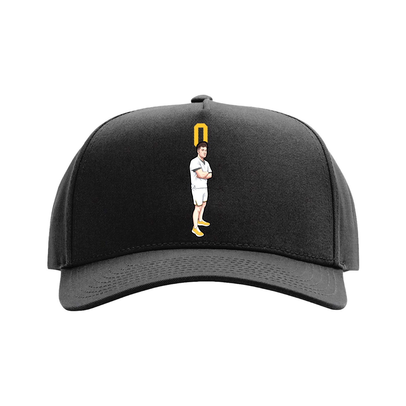 Full Fabric Five-Panel Champ Cap