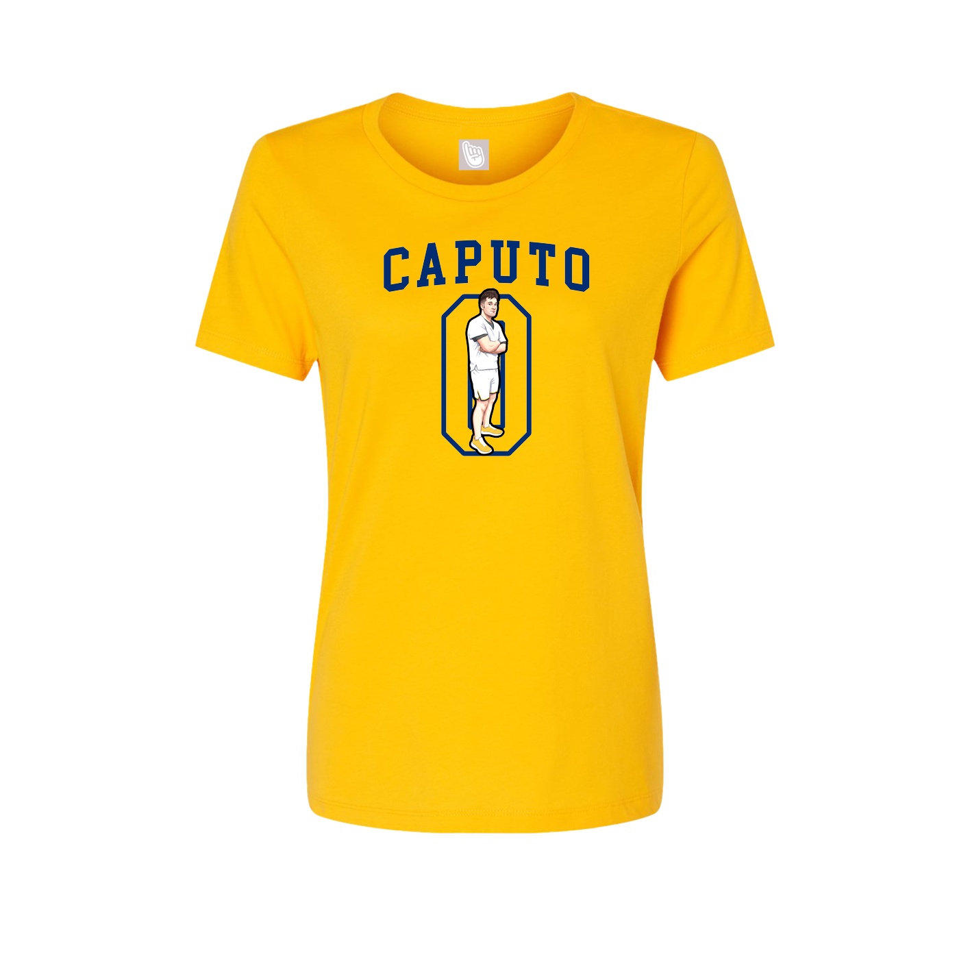 Fitted Women's Tee — Shirsey in Gold