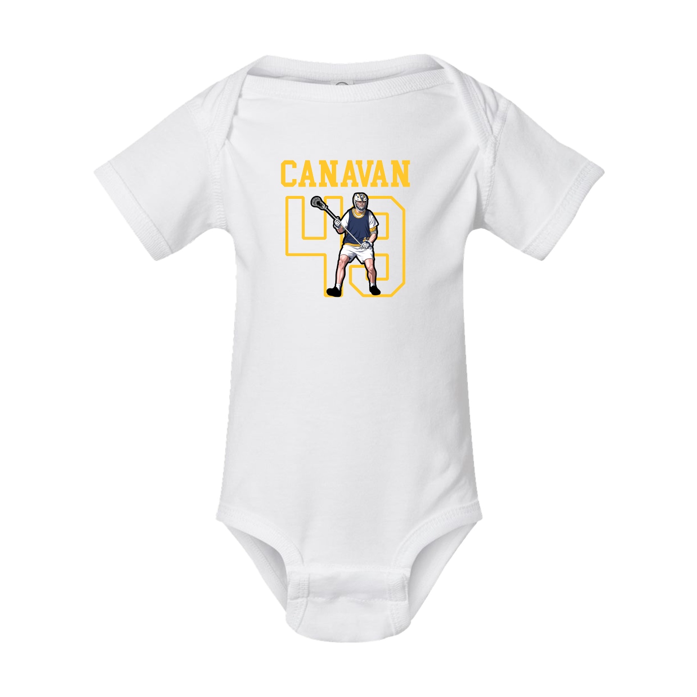 Baby Onesie — Shirsey in White