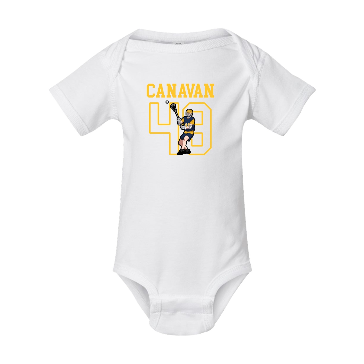 Baby Onesie — Shirsey in White