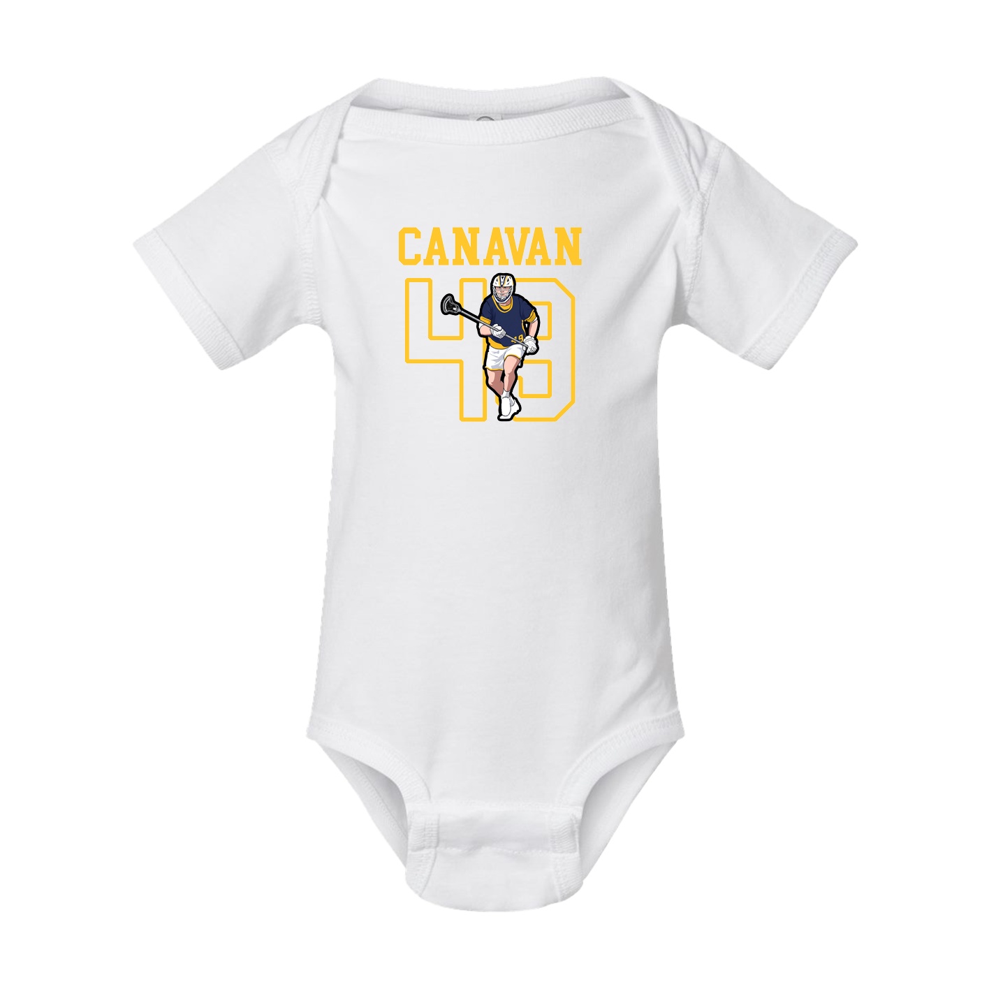 Baby Onesie — Shirsey in White