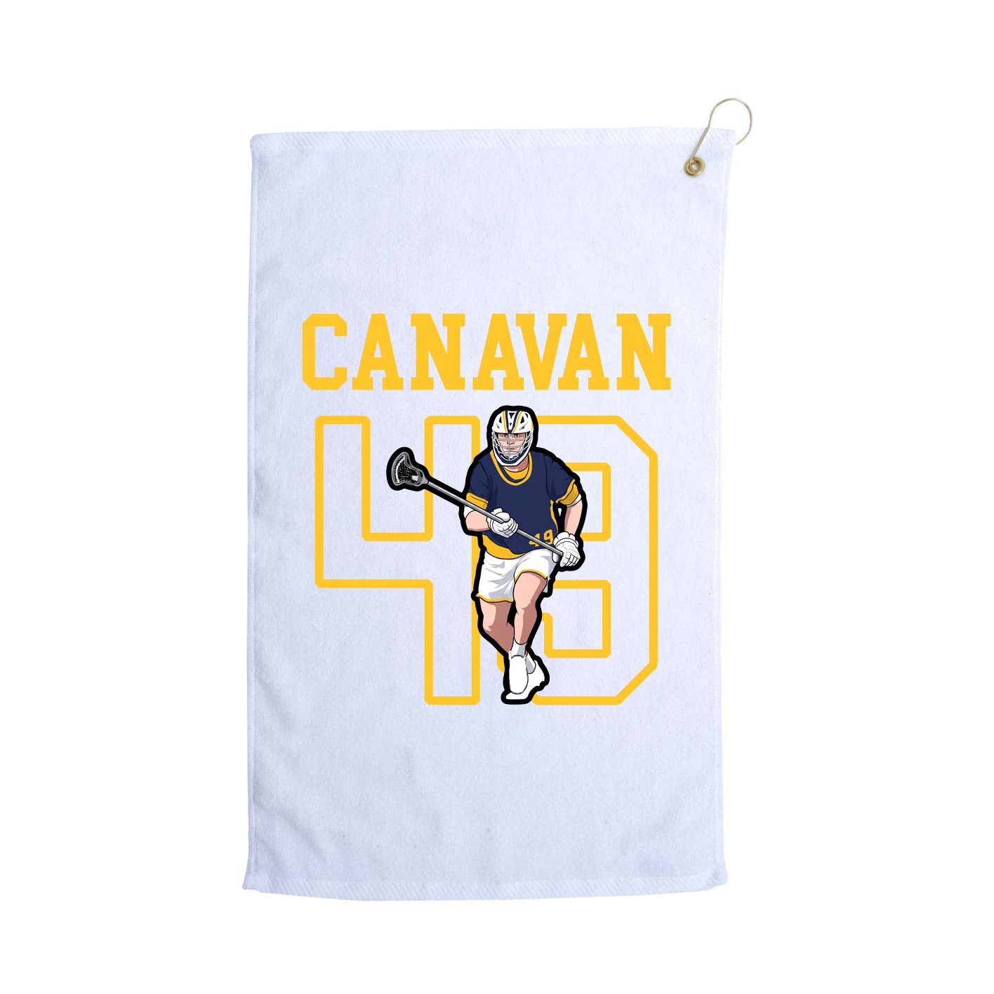 Golf Towel — Shirsey in White