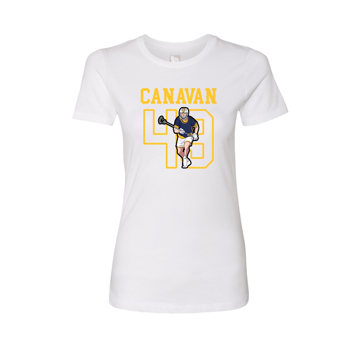 Fitted Women's Tee — Shirsey in White