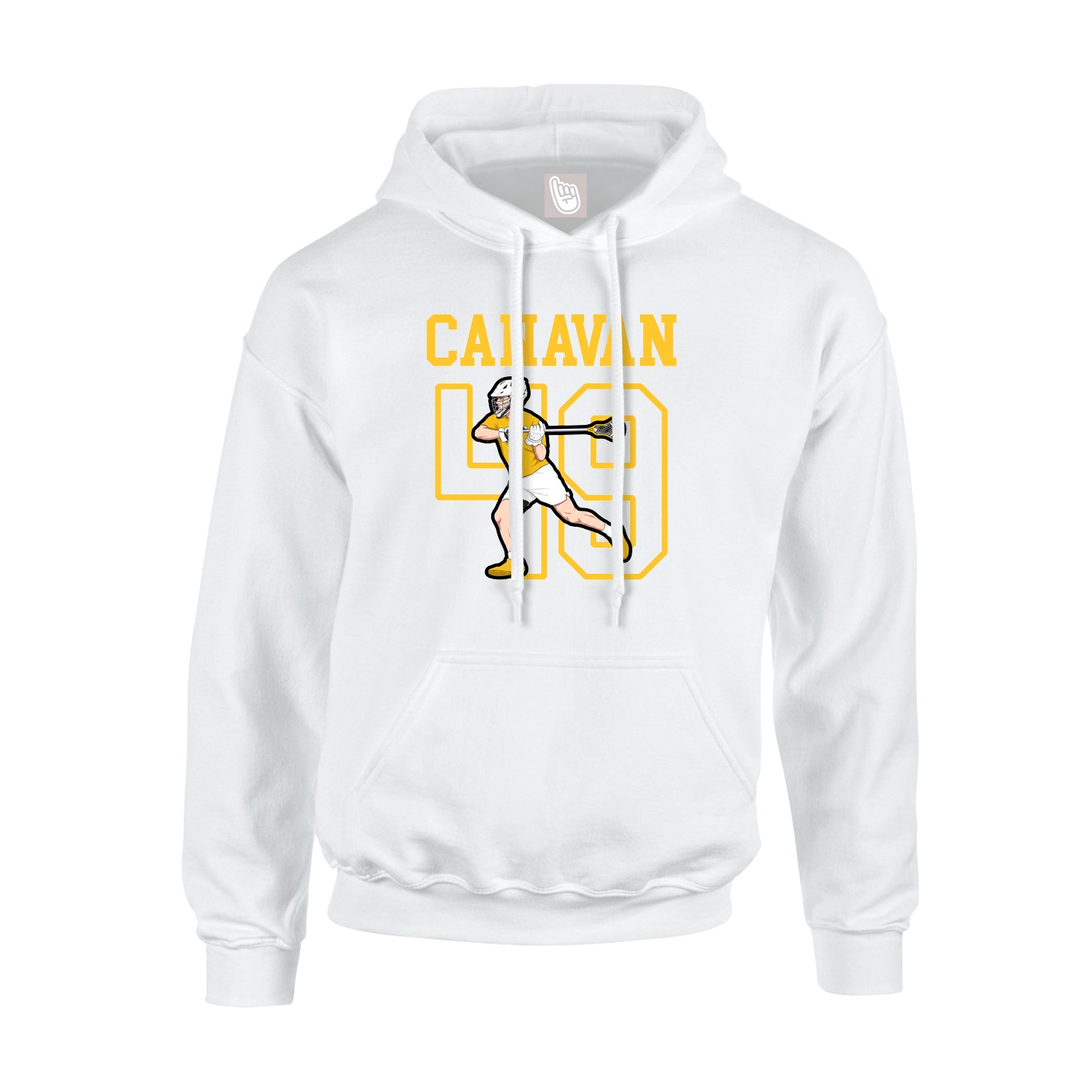 Youth Hoodie — Shirsey in White