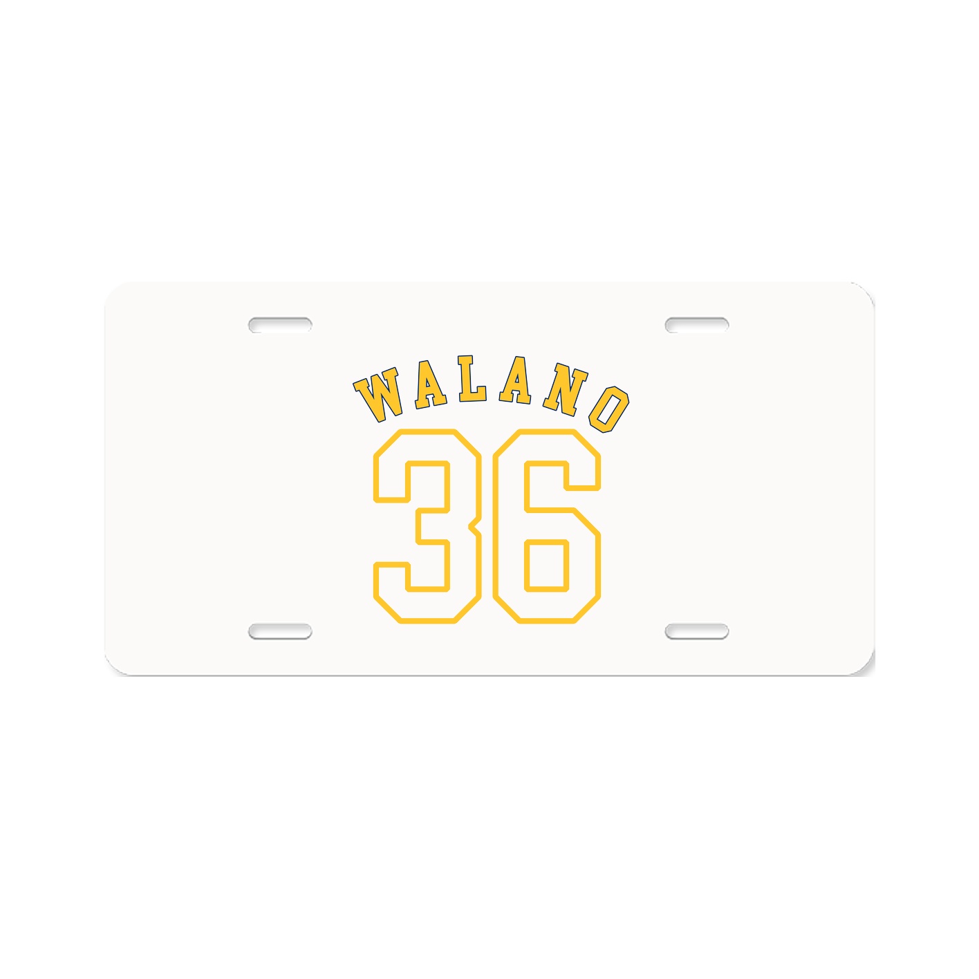 License Plate — Shirsey Arch in Classic
