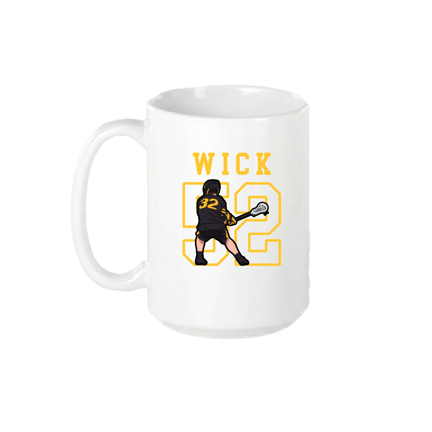 15oz Coffee Mug — Shirsey in White
