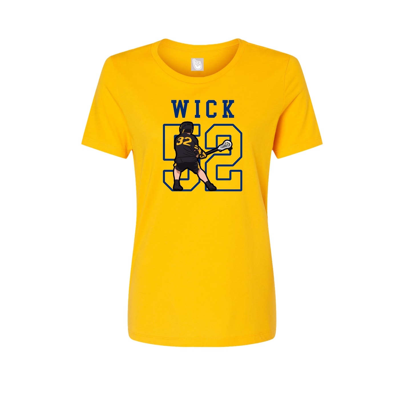 Fitted Women's Tee — Shirsey in Gold