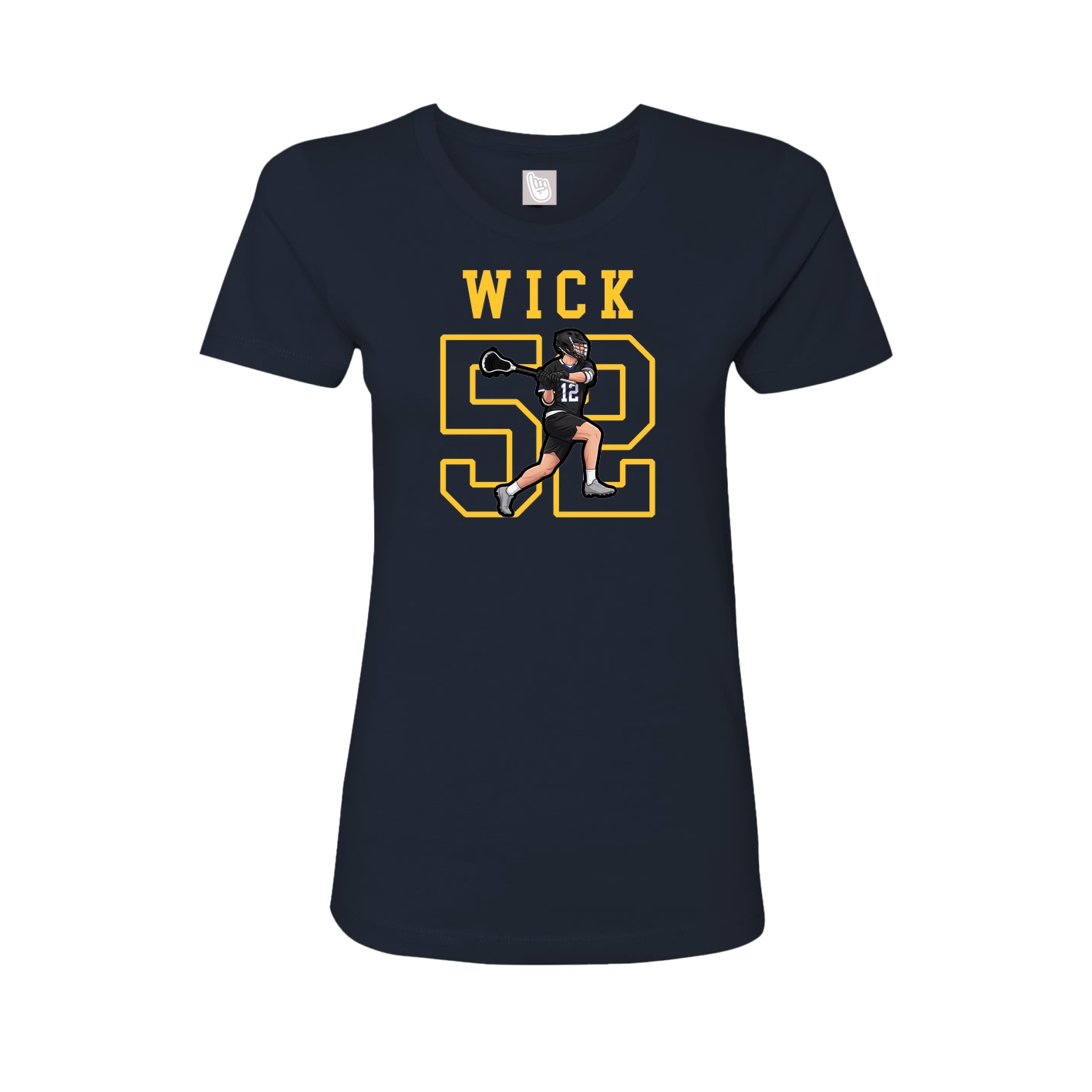 Fitted Women's Tee — Shirsey in Navy