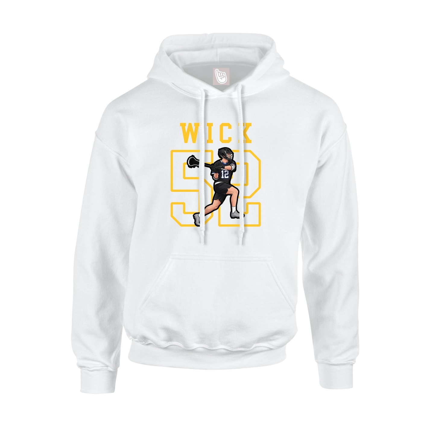 Hoodie — Shirsey in White
