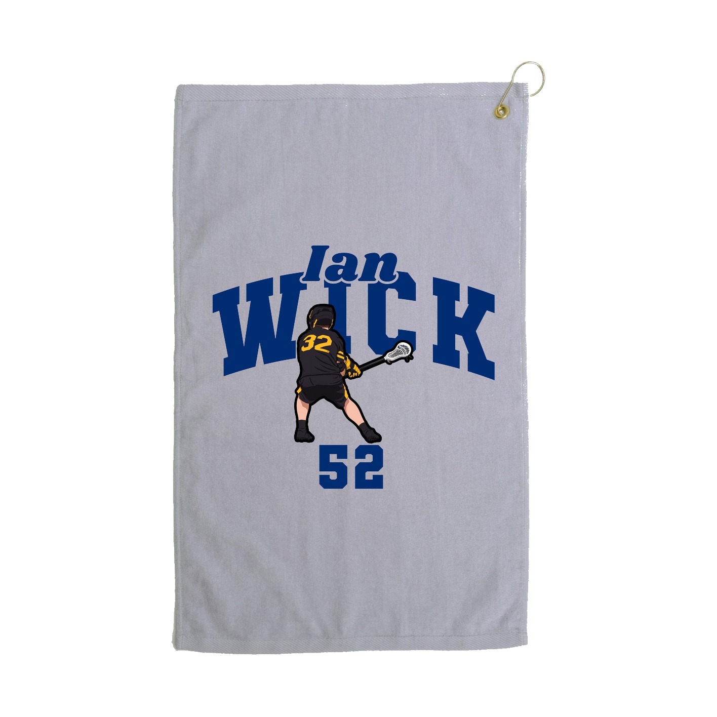 Golf Towel — Signature Arch in Grey