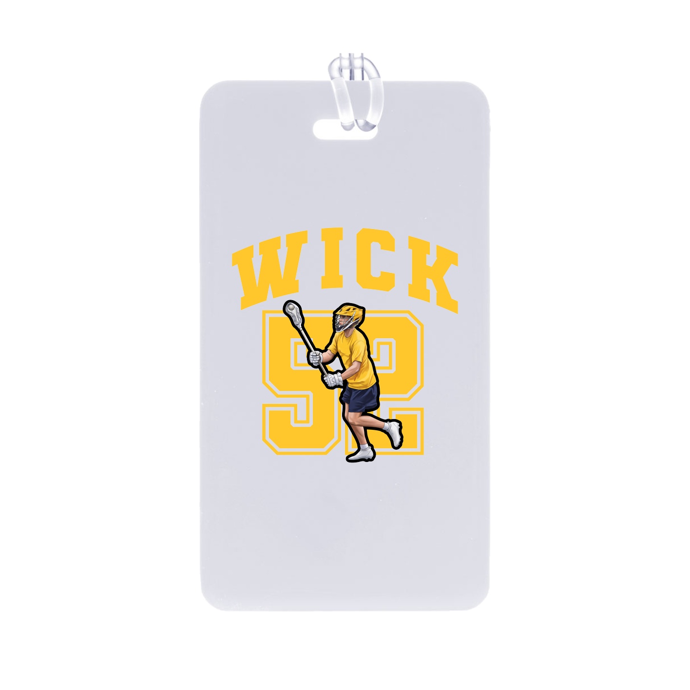 Bag Tag — Number in Classic