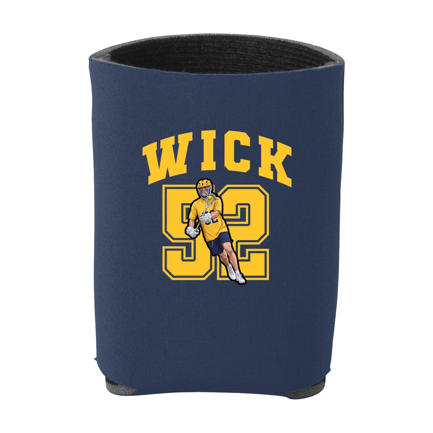 Can Holder — Number in Navy