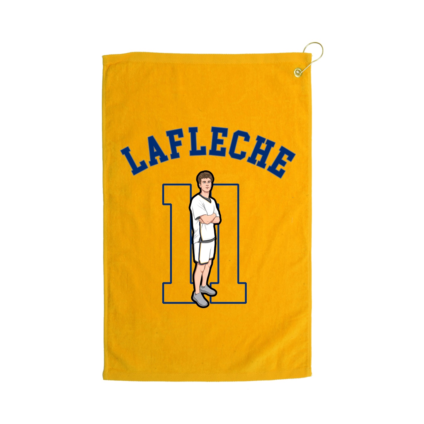Golf Towel — Shirsey Arch in Gold