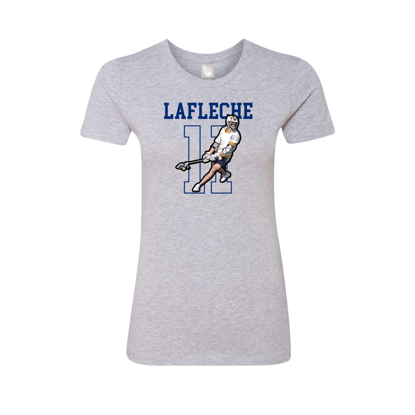 Fitted Women's Tee — Shirsey in Grey