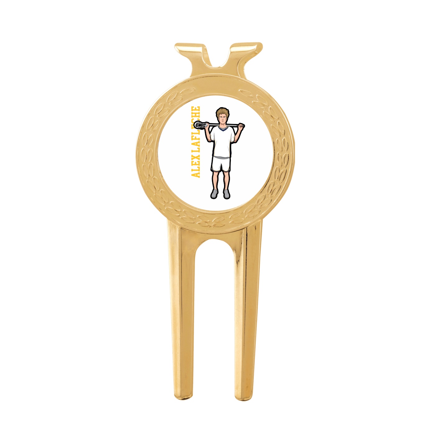 Divot Tool with Ball Marker — Name Vertical in Classic