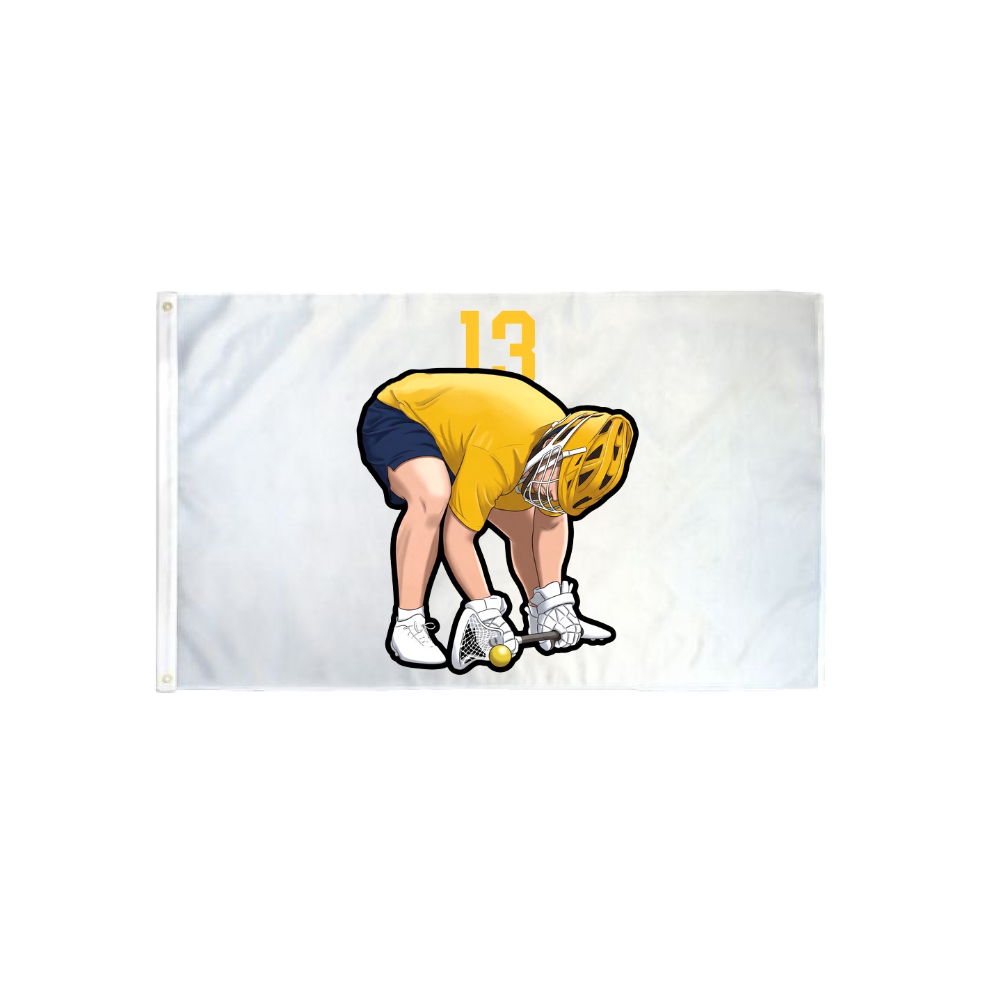 3x5 Flag — Number Top in Classic