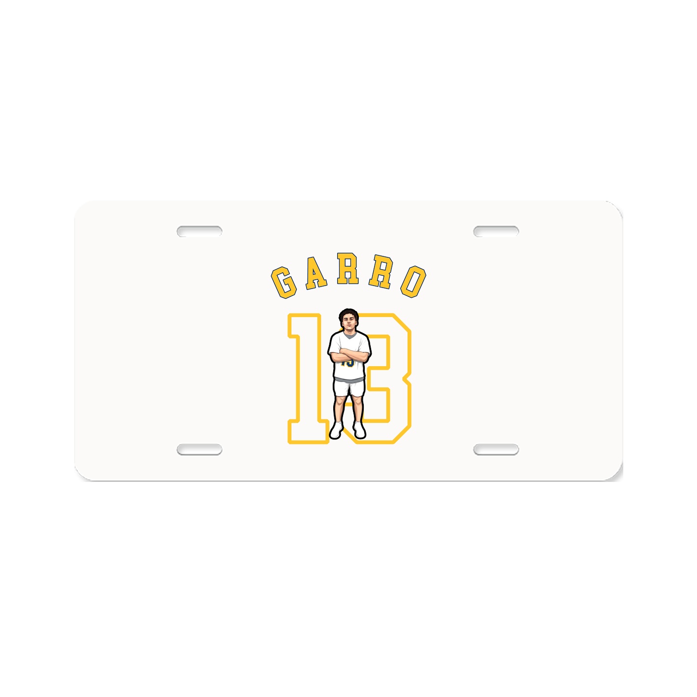 License Plate — Shirsey Arch in Classic