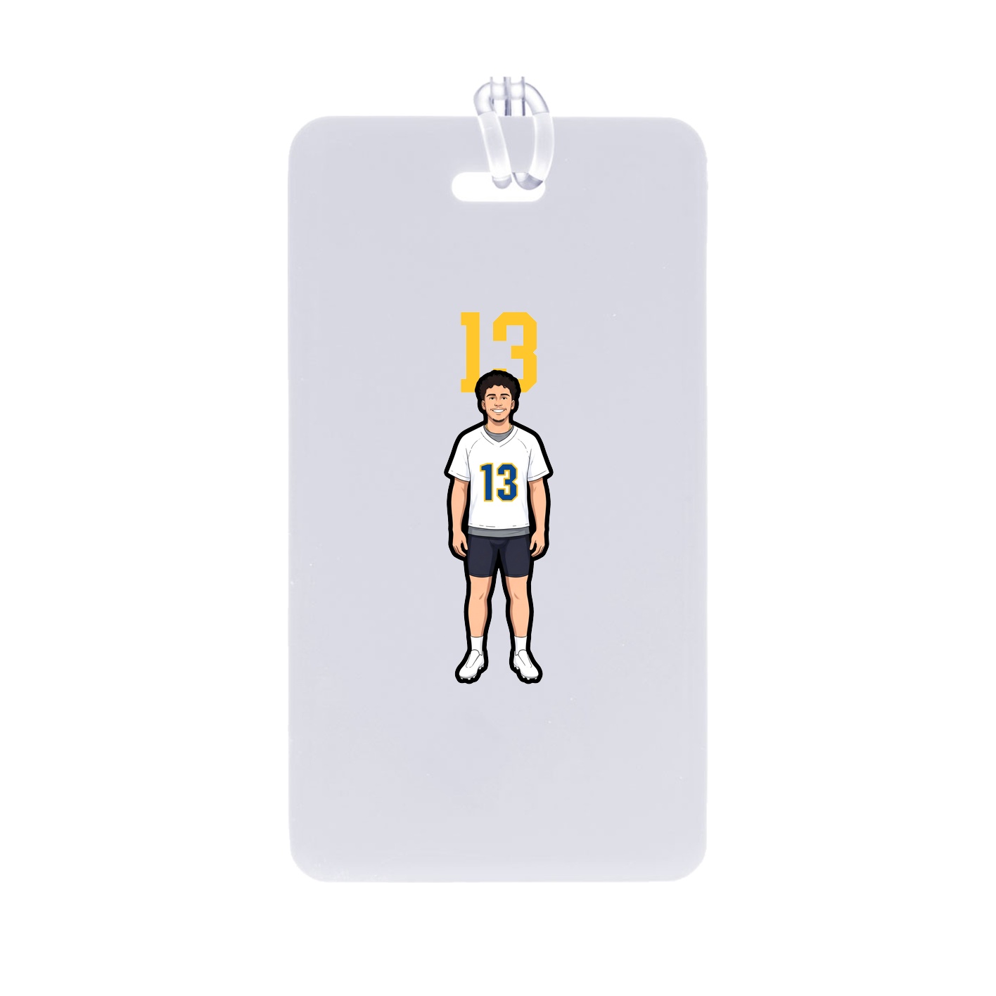 Bag Tag — Number Top in Classic