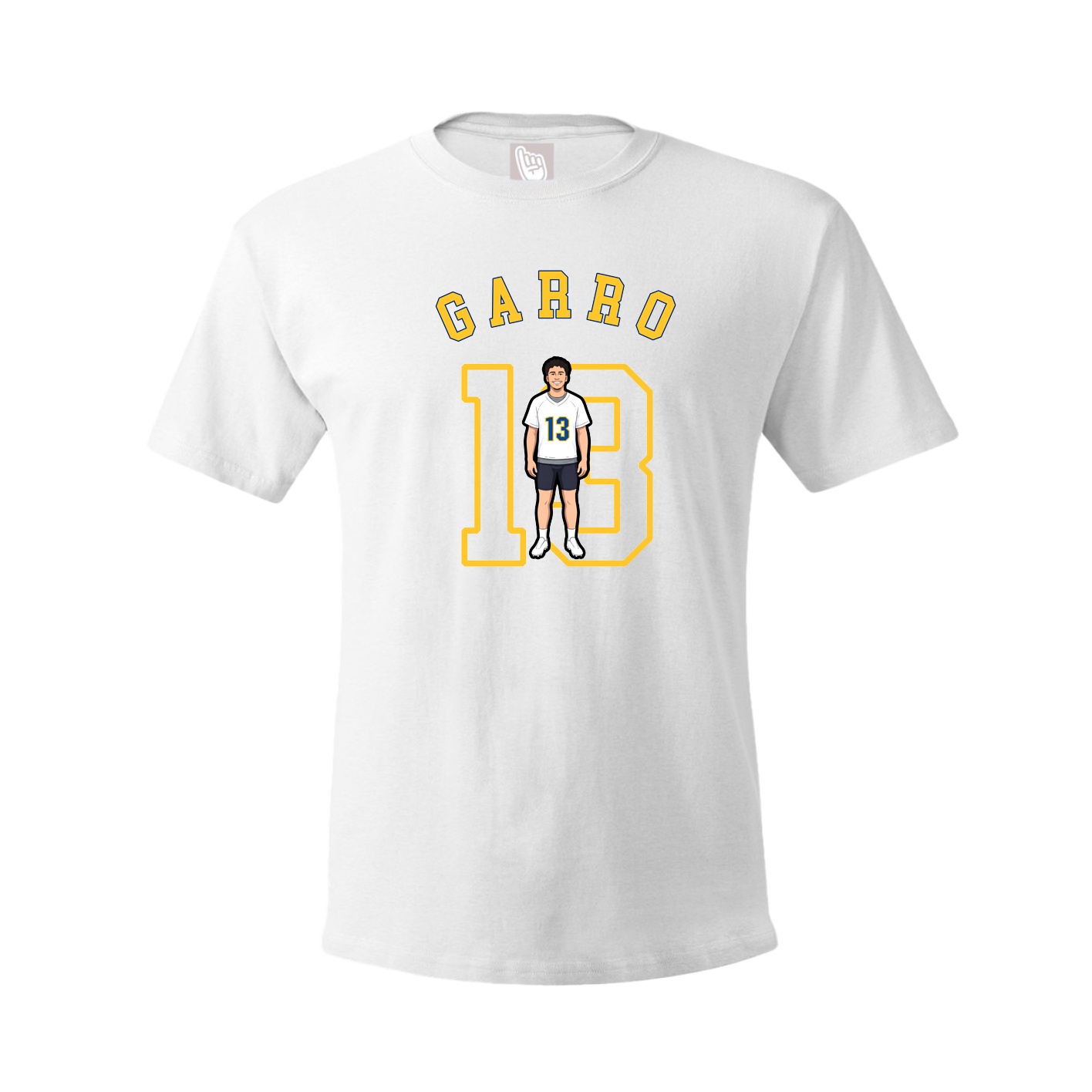 Youth Tee — Shirsey Arch in White