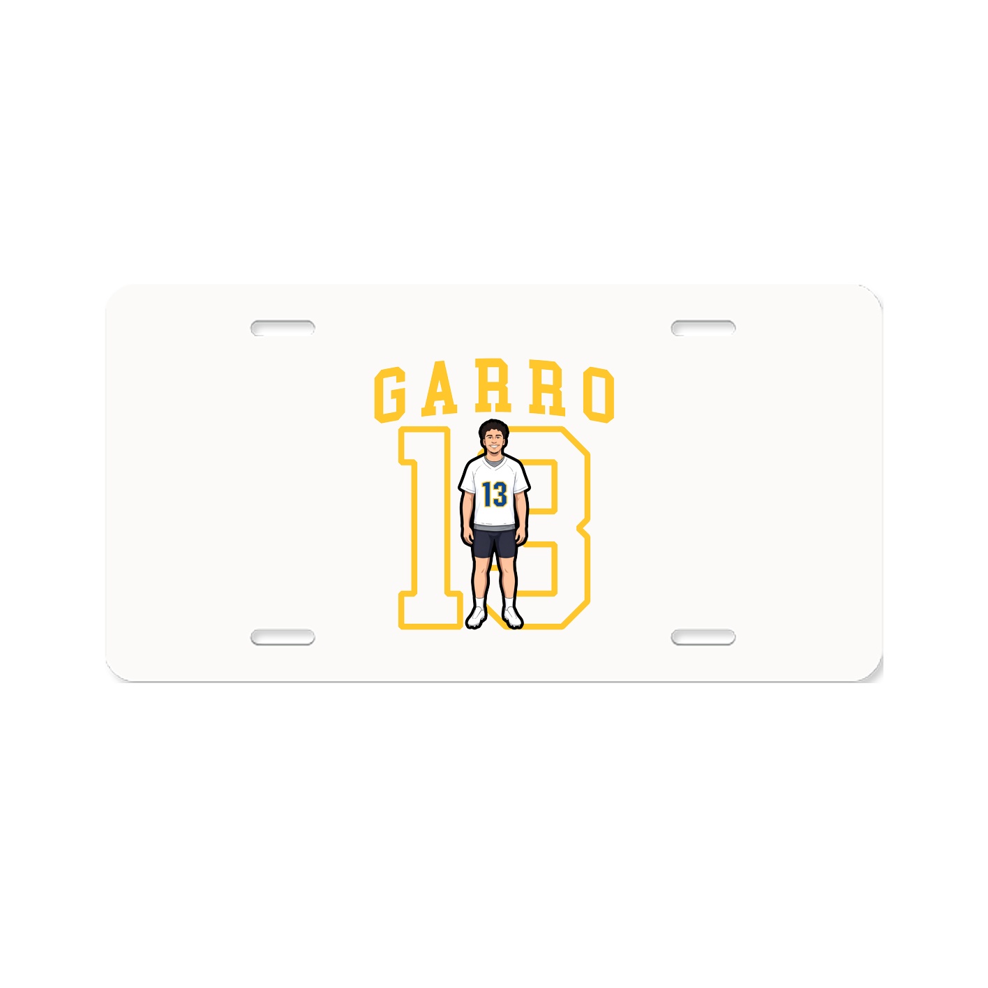 License Plate — Shirsey in Classic