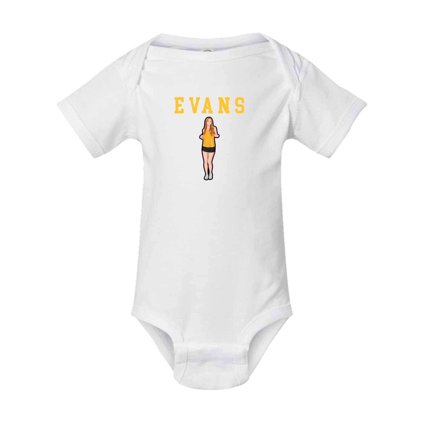 Baby Onesie — Shirsey in White