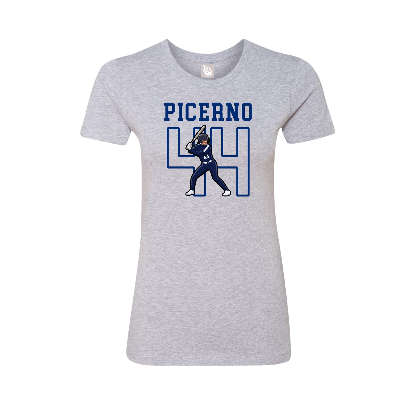 Fitted Women's Tee — Shirsey in Grey
