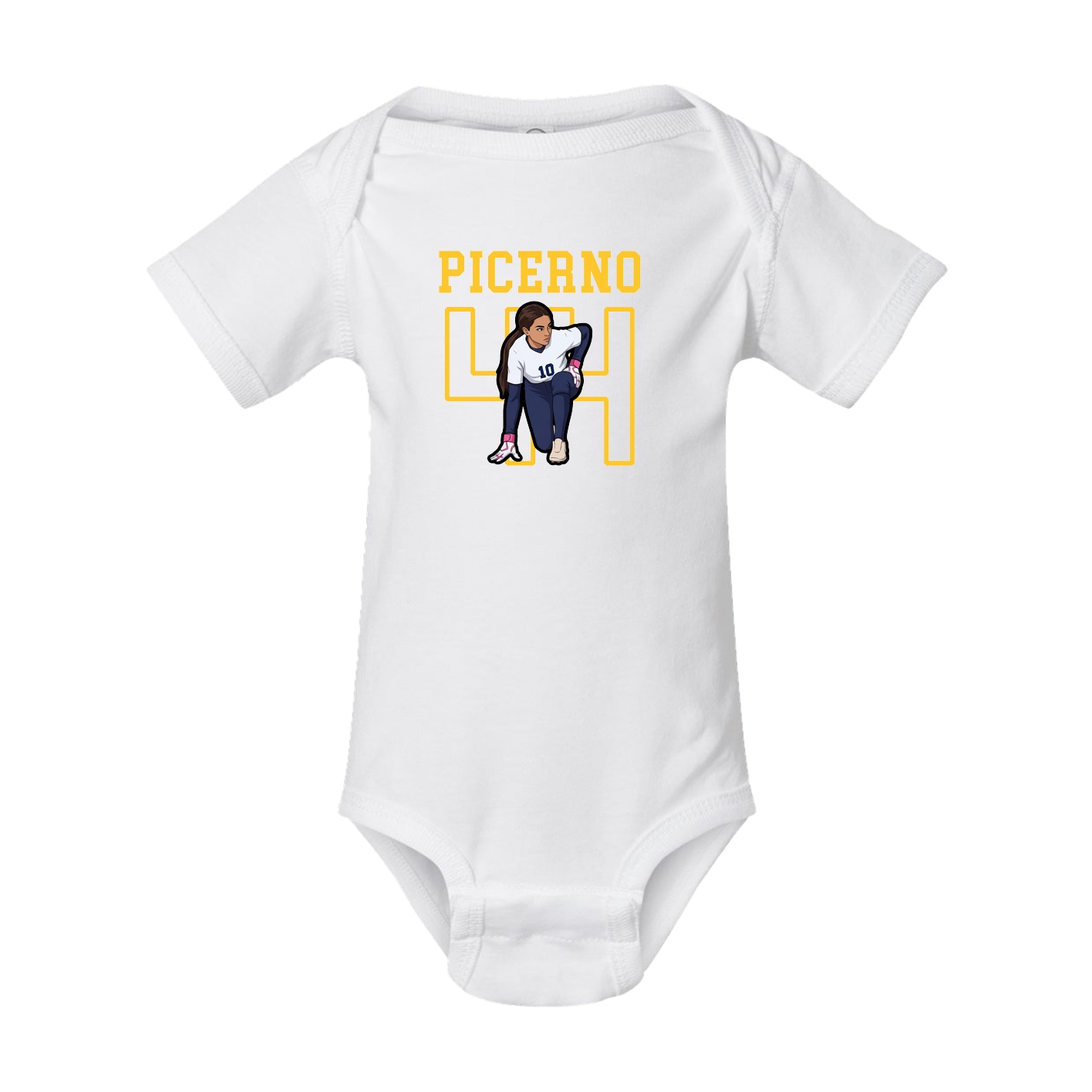 Baby Onesie — Shirsey in White