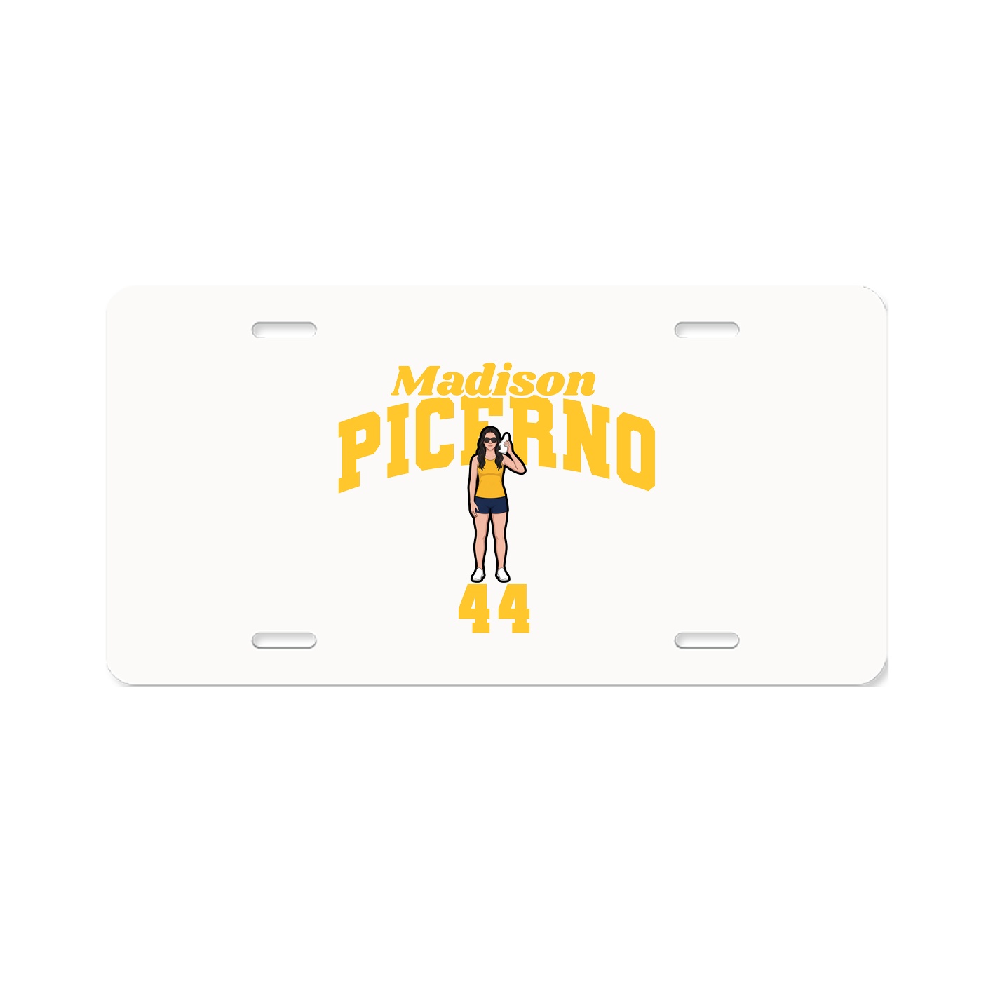 License Plate — Signature Arch in Classic