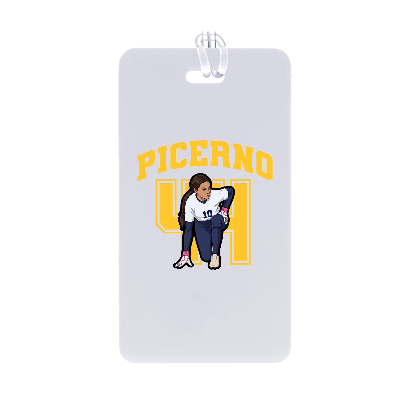 Bag Tag — Number in Classic