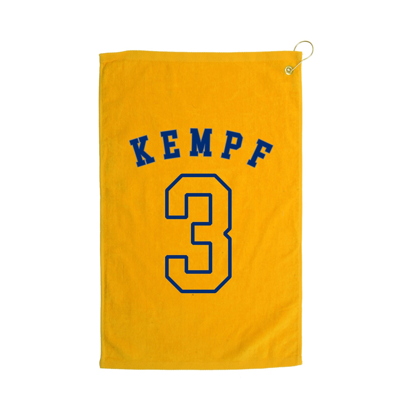 Golf Towel — Shirsey Arch in Gold