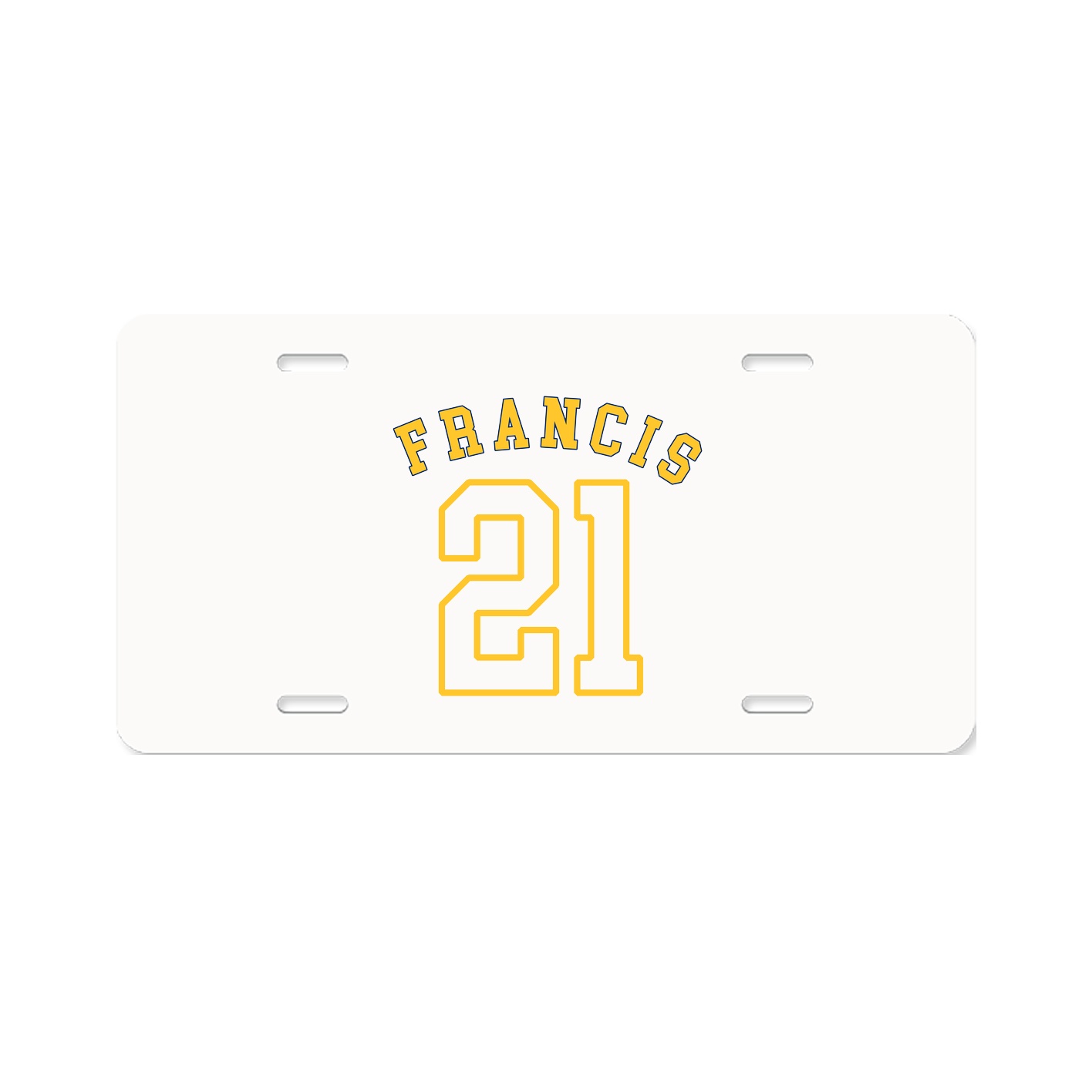 License Plate — Shirsey Arch in Classic
