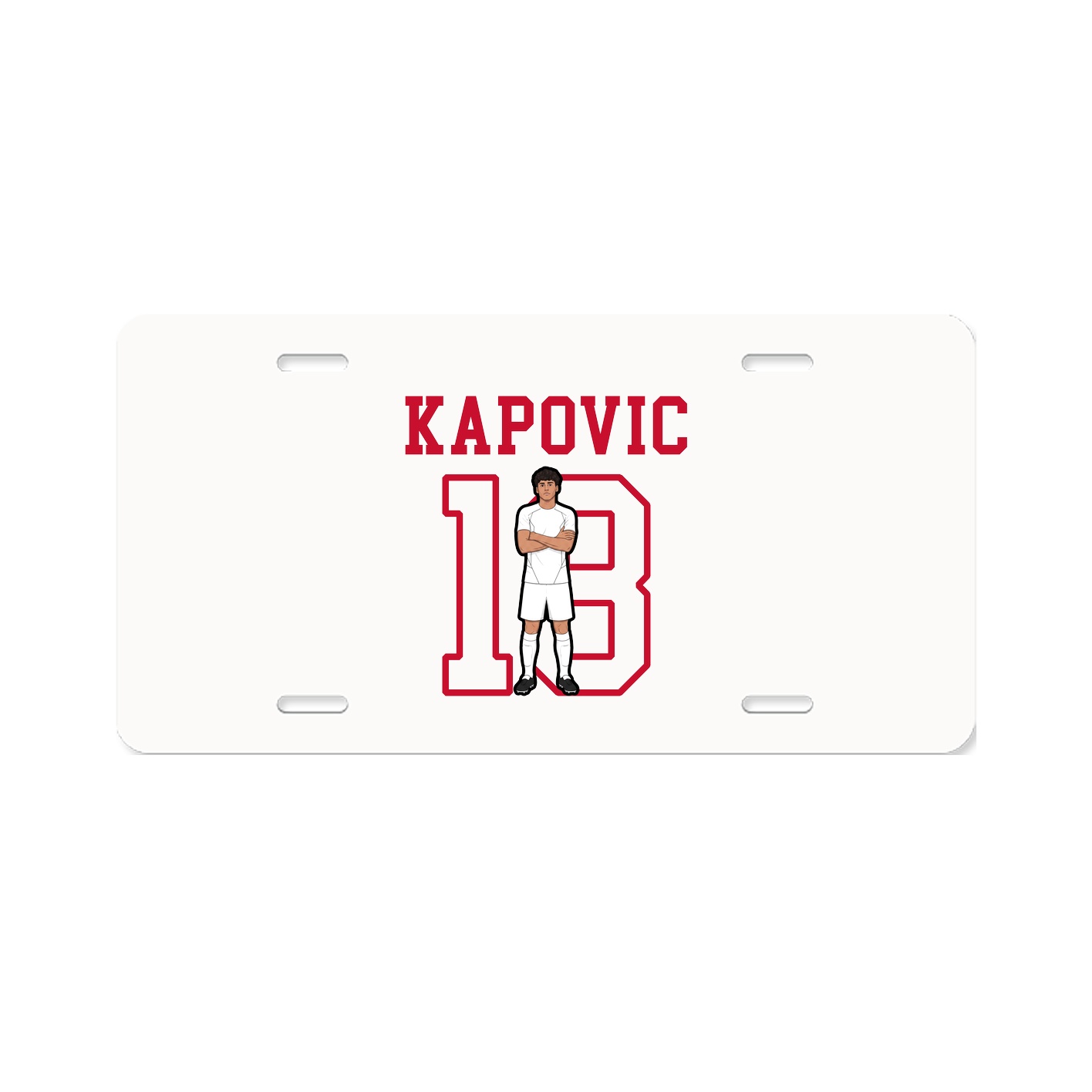 License Plate — Shirsey in Classic