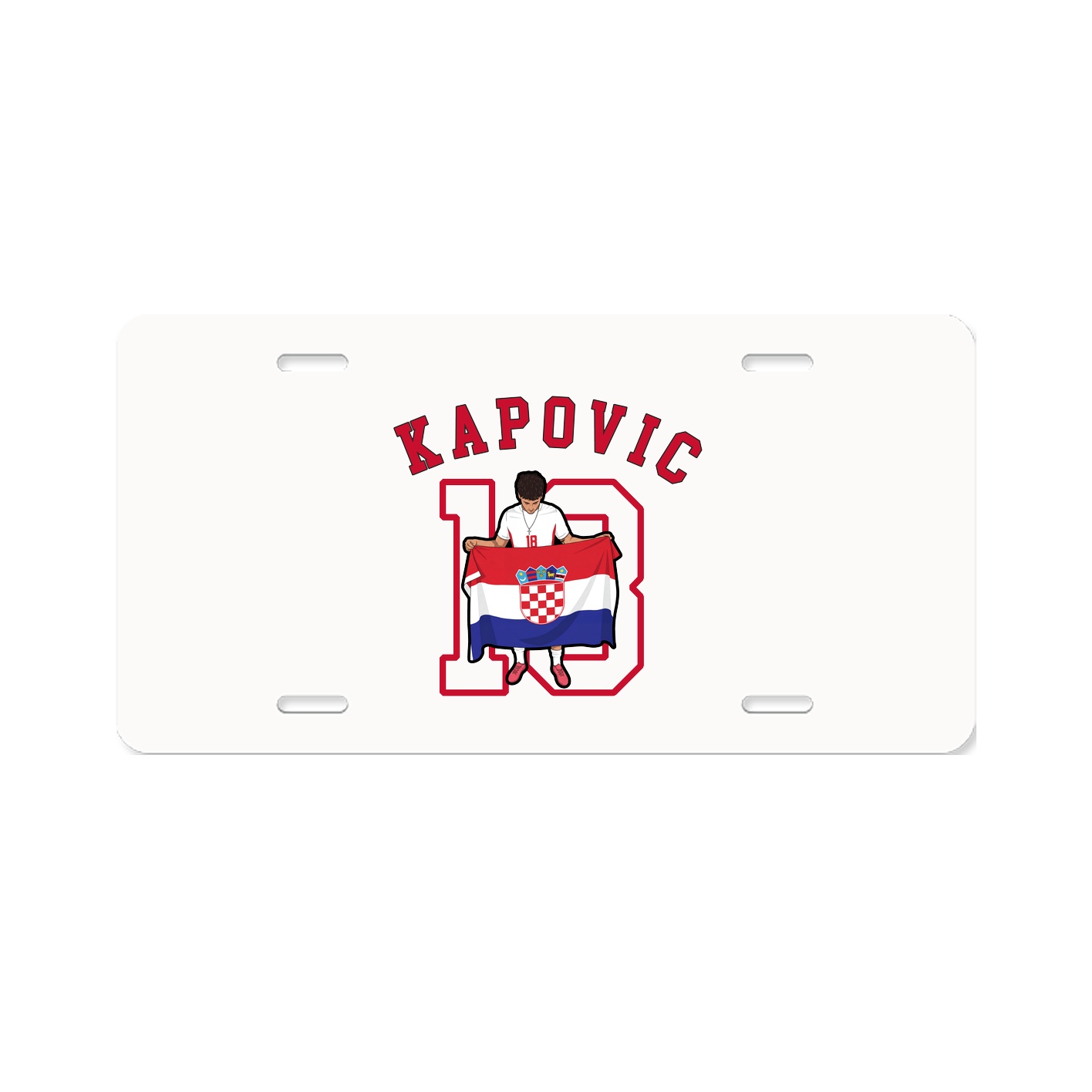 License Plate — Shirsey Arch in Classic