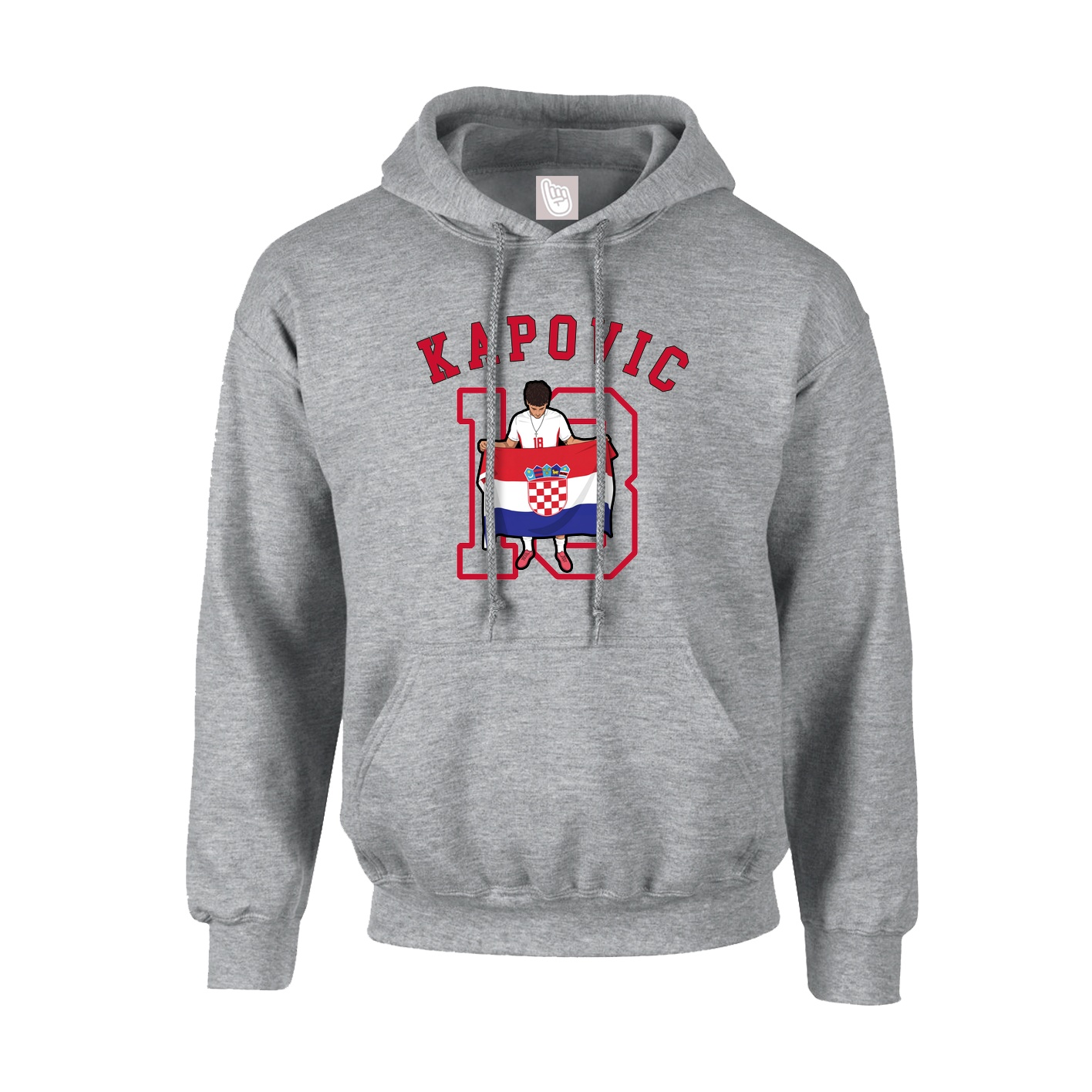 Youth Hoodie — Shirsey Arch in Grey