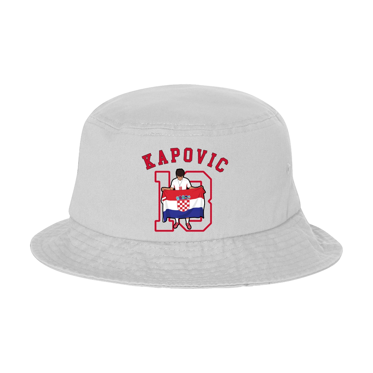 Bucket Cap — Shirsey Arch in White