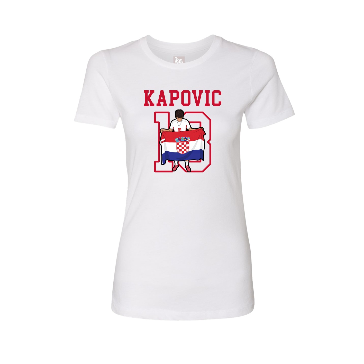 Fitted Women's Tee — Shirsey in White