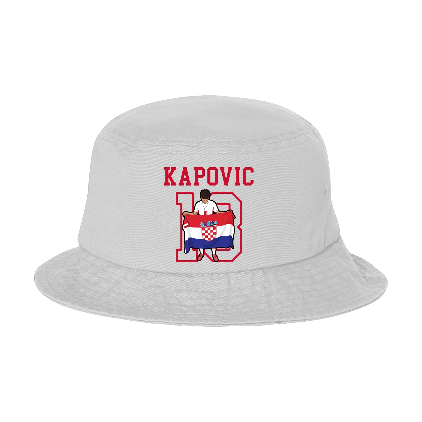 Bucket Cap — Shirsey in White