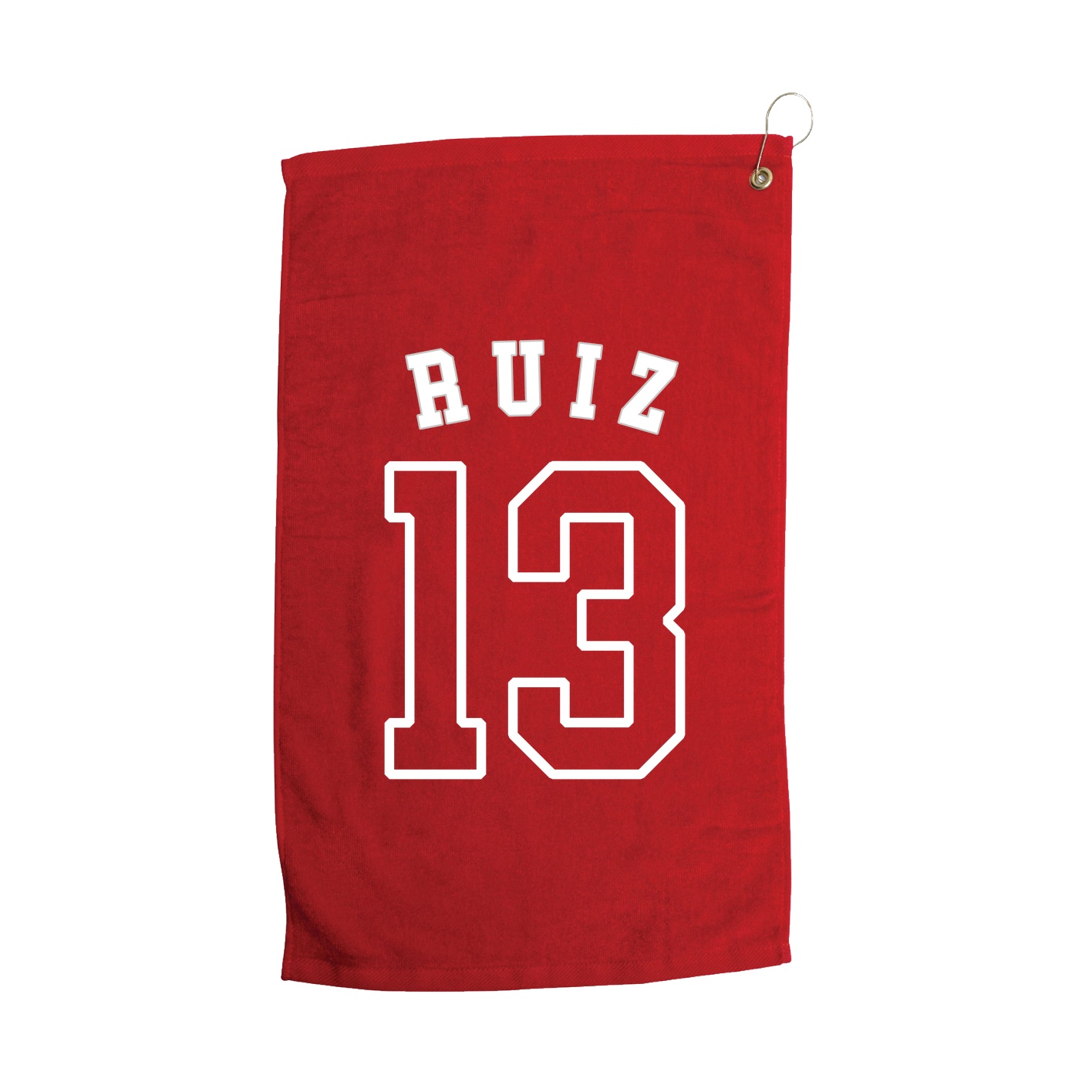 Golf Towel — Shirsey Arch in Red